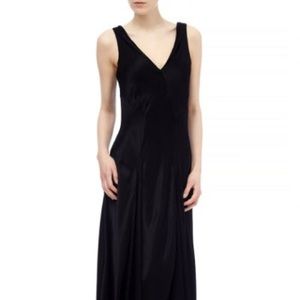 Mango v neck midi dress